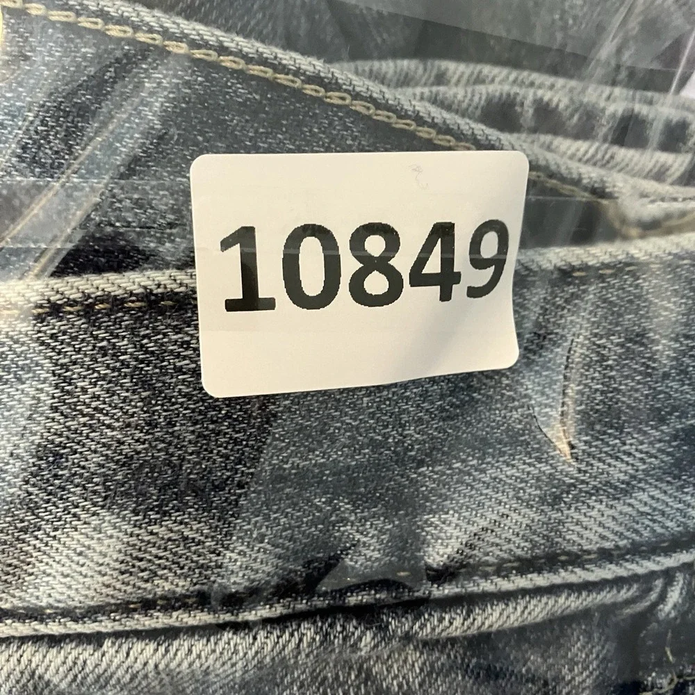 Banana Republic Jeans Mens Size 42X34 Blue‎ Slim Fit Organic Light Wash Denim
